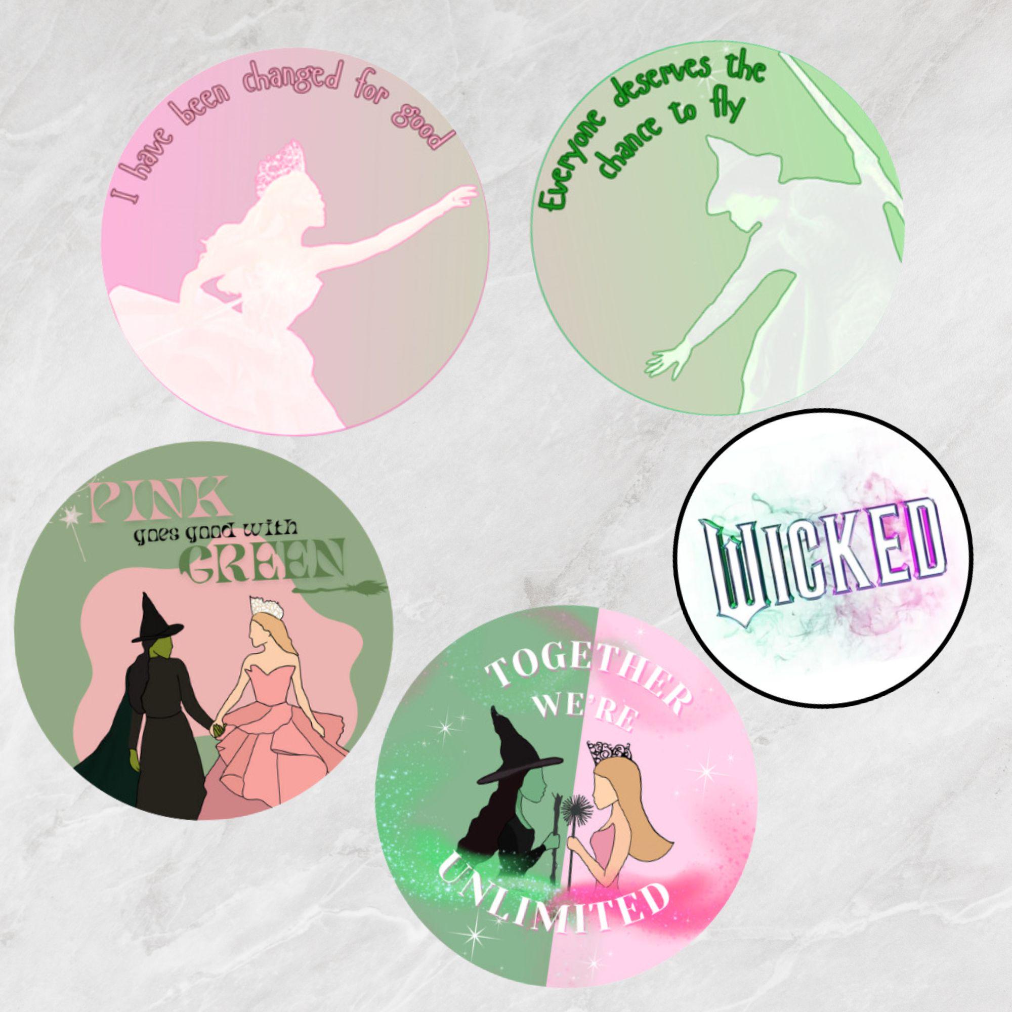 Wicked Cupcake Topper, Wicked Printable Cupcake Topper, Cupcake Toppers ...