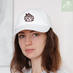 Low Profile Baseball Cap, Realtor On Duty Baseball Cap, Realtor Cap, Realtor Cap, Agent Gift, Realty Agent Baseball Hat, Realtor Gift Idea