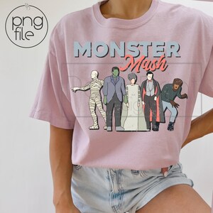 Monster Mash, monster designs, Halloween prints, monster, Halloween design, Halloween, png designs, cute Halloween designs, Halloween shirt