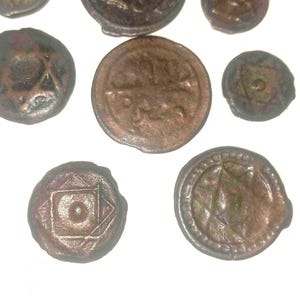 Morocco piece falus1286 sultanate of Morocco