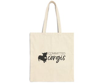 MYSOMY Sac Fourre-Tout Corgi - Sac De Courses Amoureux Des Chiens Corgi Is My Spirit
