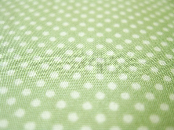 Letter Stitch Set Floral /& Dots Light Green 100/% cotton fabric by the yard
