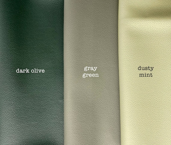 Matte Black or White Vegan Leather Fabric for Upholstery Faux