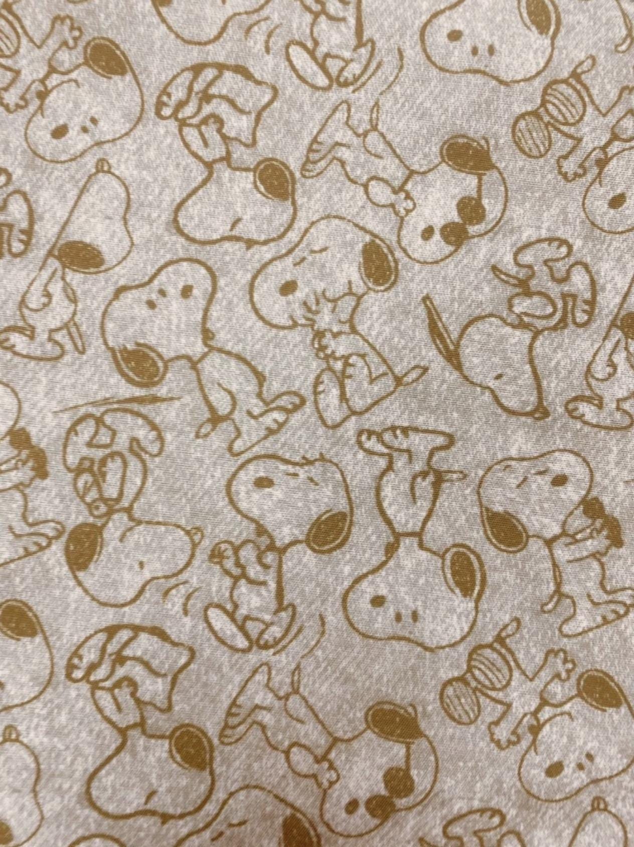 Officially Licensed Snoopy Print on Crinkle Nylon - Water