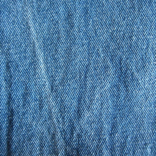 Denim Fabric Washed Denim Fabric in 