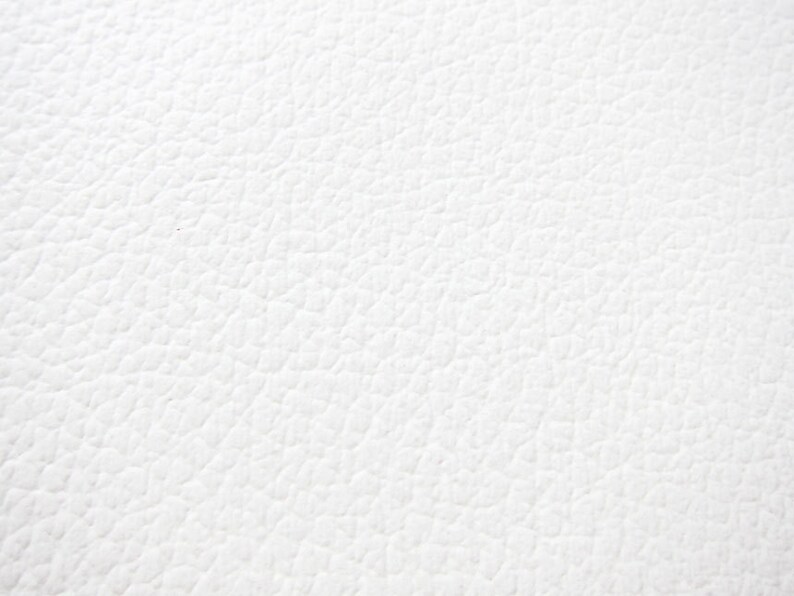 Faux Leather Fabric in Cow Leather Pattern White Vegan Etsy