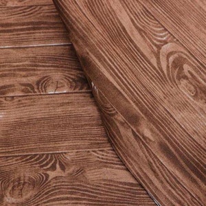 Stampa finto legno - Tessuto di cotone per arredamento, cucito, artigianato