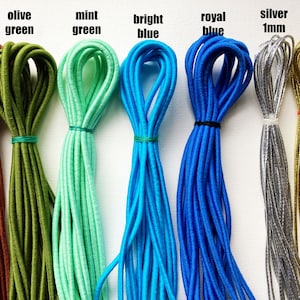 Elastic Cord 1.0 Mm Blue 5m Coil Rubber Band Griffin 1 Mm Blue Elastic  Thread for Bracelets 