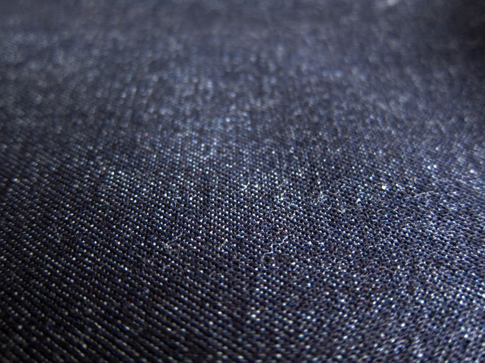Denim Fabric Denim in Very Dark Blue Large Fat Quarter | Etsy