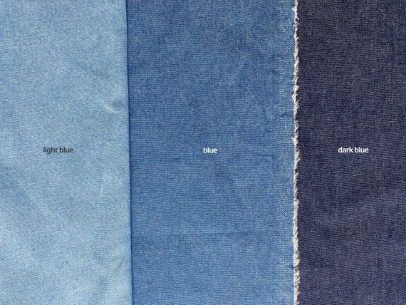 Lightweight denim fabric cheap by the yard