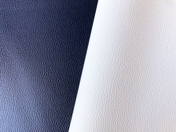 Milk White Vegan Leather Fabric for Upholstery Faux Leather Fabric