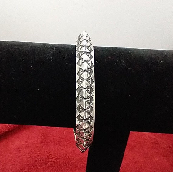 Incredible Vintage Native American Navajo Geoemtric Turquoise Sterling Silver Bracelet Old Incredible Vintage Native American Navajo Geoemtric Turquoise Sterling Silver Bracelet Old