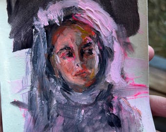 Original painting (not a print) “The Astronaut”