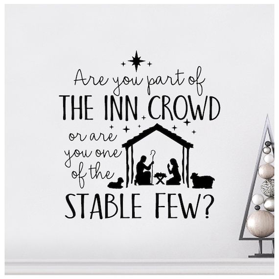 Are You Part of the Inn Crowd Or Are You One of the Stable Few - Etsy 日本