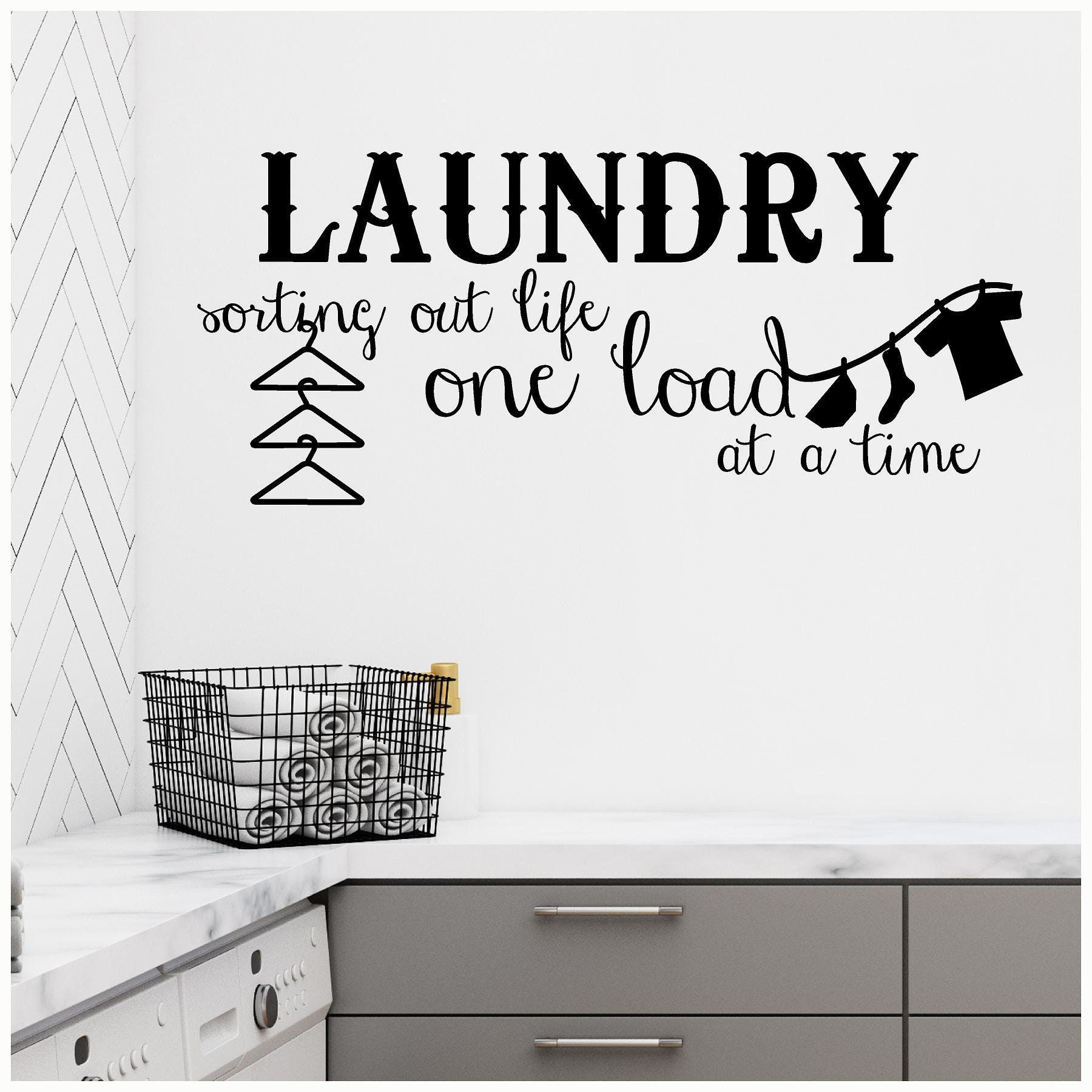 Black Design with Vinyl RE 4 C 2137 Laundry Sorting Our Life One Load at A Time Means The Act of Service & Love Image Quote Wall Decal Sticker 20 x 20 Black Design with Vinyl RE 4 C 2137 Laundry Sorting Our Life One Load at A Time Means The Act of Service & Love Image Quote Wall Decal Sticker 20 x 20