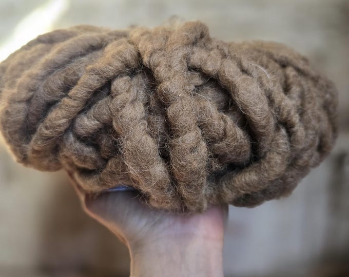 Core Spun Shetland Brown