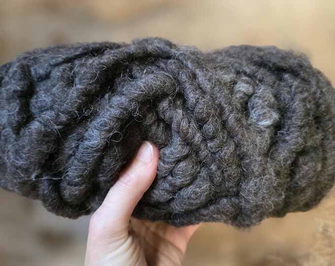 Core Spun Shetland Black
