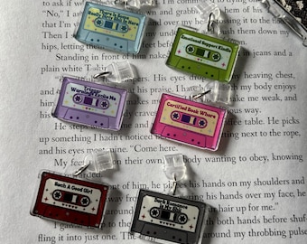 Dark Romance Tape Charms, Dark Romance Charms, Dark Romance USB C Charms, Dark Romance Lightning Charms, Tapes, Bookish Dark Romance Charms
