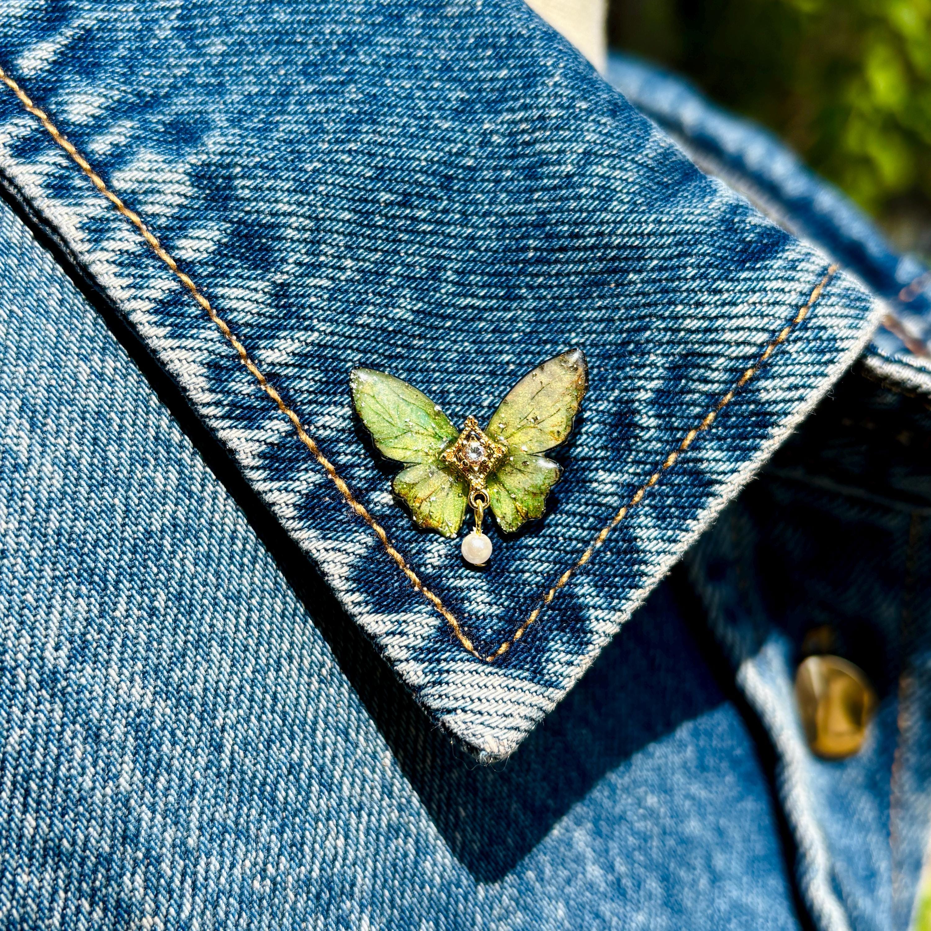 Delicate Butterfly Pin Badge, Butterfly Mini Pins, Cute Lapel Pin ...
