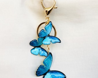 Fairycore Butterfly Bag Charms, Insect Wing Bag Accessories, Nature Inspired Gift for Her