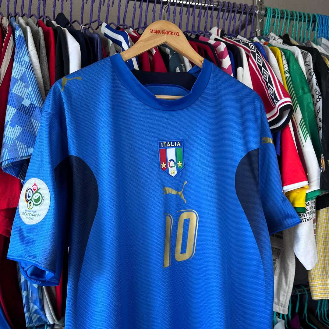 PUMA イタリア代表 TOTTI 10 シャツ PUMA - 2006年W杯 イタリア代表 ユニフォーム No10 トッティの