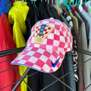 ヴィンテージ クロアチア代表 サッカー キャップ 帽子 スナップバック