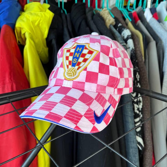 Vintage Croatia National Team Football Soccer Cap Hat Snapback