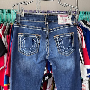 TRUE RELIGION デニムパンツ バックポケット刺繍 2000s true religion - Etsy 日本