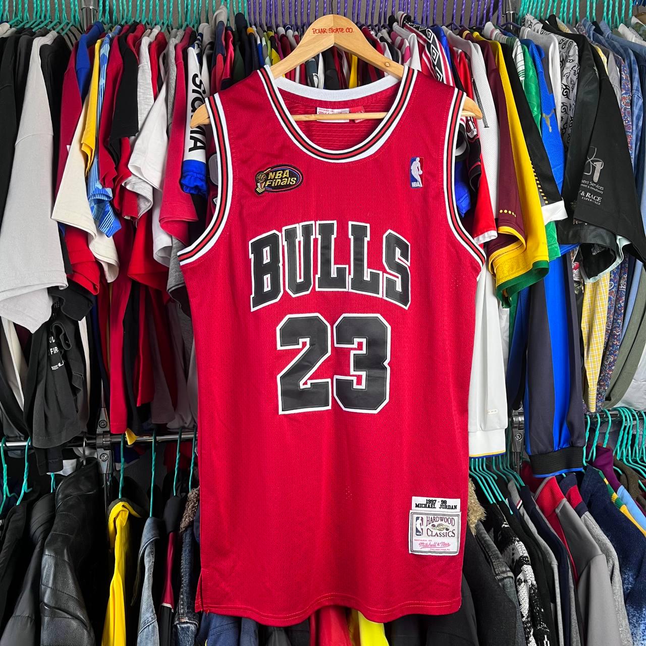 Mitchell&ness NBA Finals Chicago Bulls #23 Michael Jordan 1997