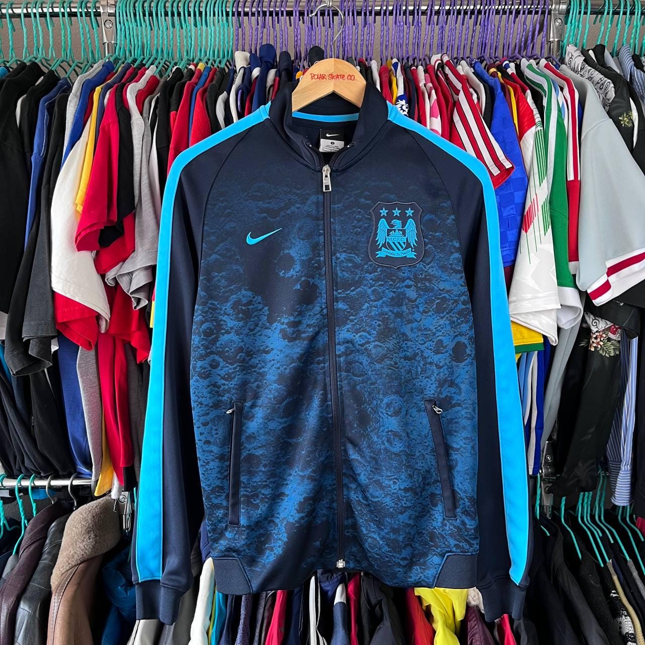 Manchester City Vintage Jacket - Etsy