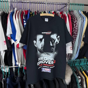Merch T Shirt Legendary Matchroom Boxen HBO Froch x Groves2 Londsdale L