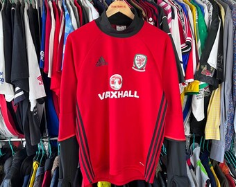 Wales Football Fußball Training Top Jersey Größe M