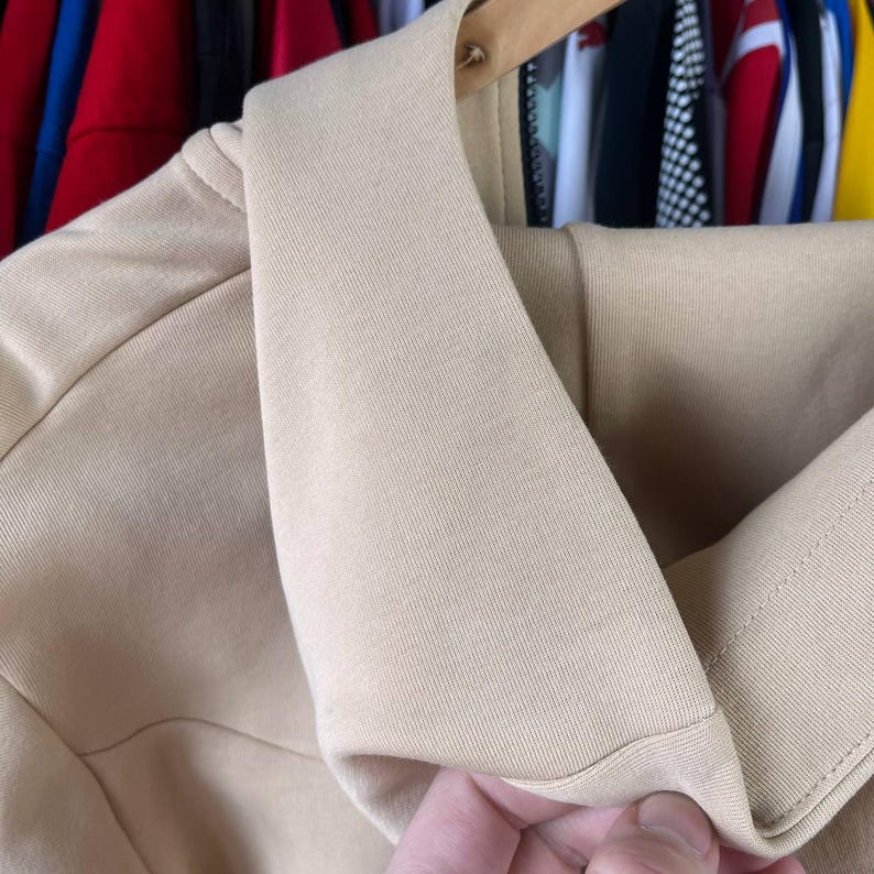 Sudadera con capucha y cremallera completa Nike Chelsea Tech Fleece color beige, talla M (fútbol americano/soccer) imagen 13