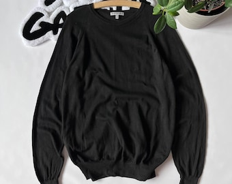 Suéter vintage de algodón Emporio Armani fabricado en Italia, años 80