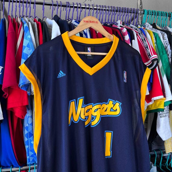 Denver Nuggets NBA Tank Top Jersey #1 J.R. Smith Size 3XL - Etsy