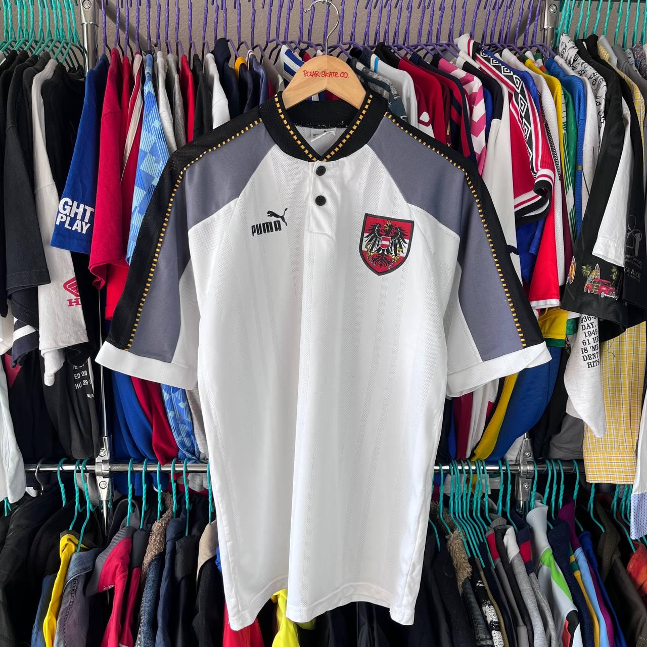 1997-98オーストリア代表 Puma サッカーシャツ　ドイツ代表 Vintage Austria National Team 1997/1998 Football Soccer Jersey