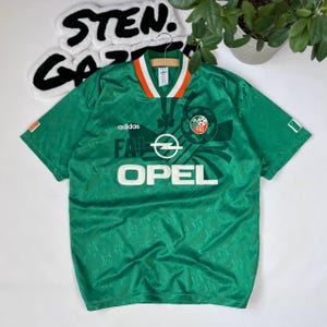 Vintage Rare Adidas REPUBLIC OF IRELAND 1994/1995 Football Soccer Jersey Size L