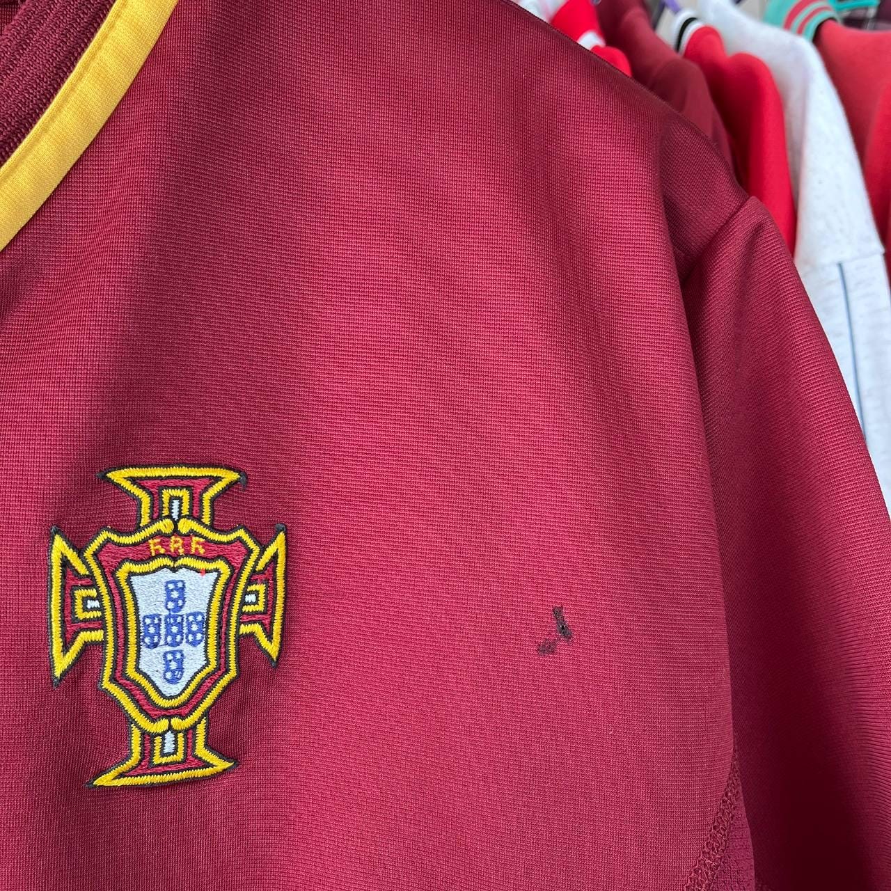 Maillot Vintage C.D. Torres Novas (Portugal) - N°16, XL, Porté Match