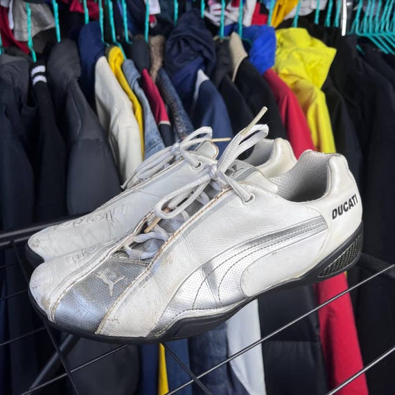 Vintage Puma Ducati Racing Driving Shoes Sneakers Size US8