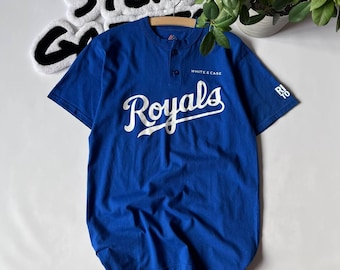 Vintage Majestic Kansas City Royals shirt MLB World Tour Series M