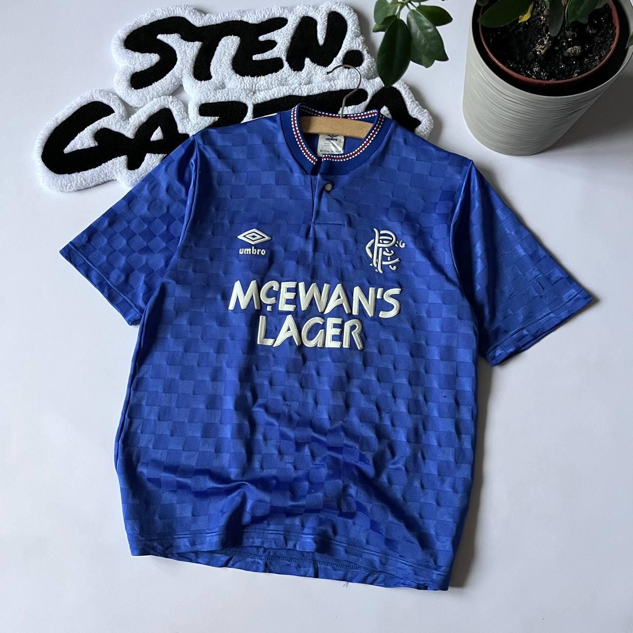 Vintage Umbro Glasgow Rangers Football Soccer Jersey 1987-1990 - Etsy