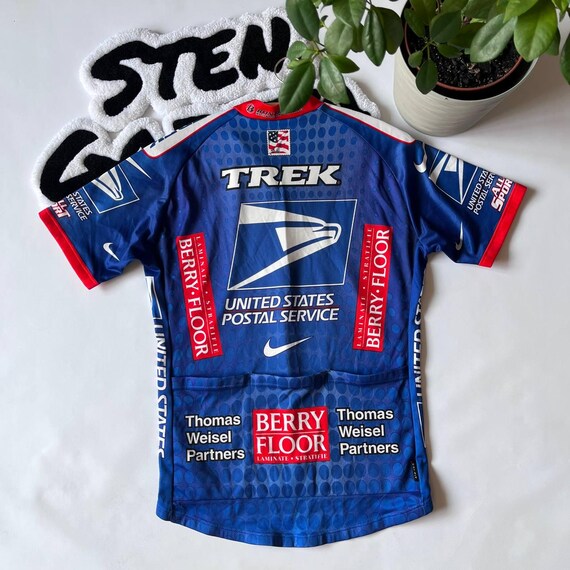 Maillot de ciclismo vintage Nike United States Postal Subaru Trek con cremallera de 1 4 fabricado en Italia talla M Etsy Espana
