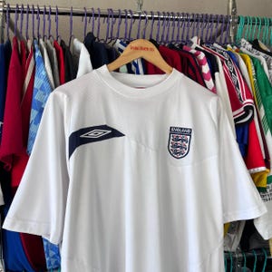 Vintage England National Team Football Soccer Jersey Size XXL