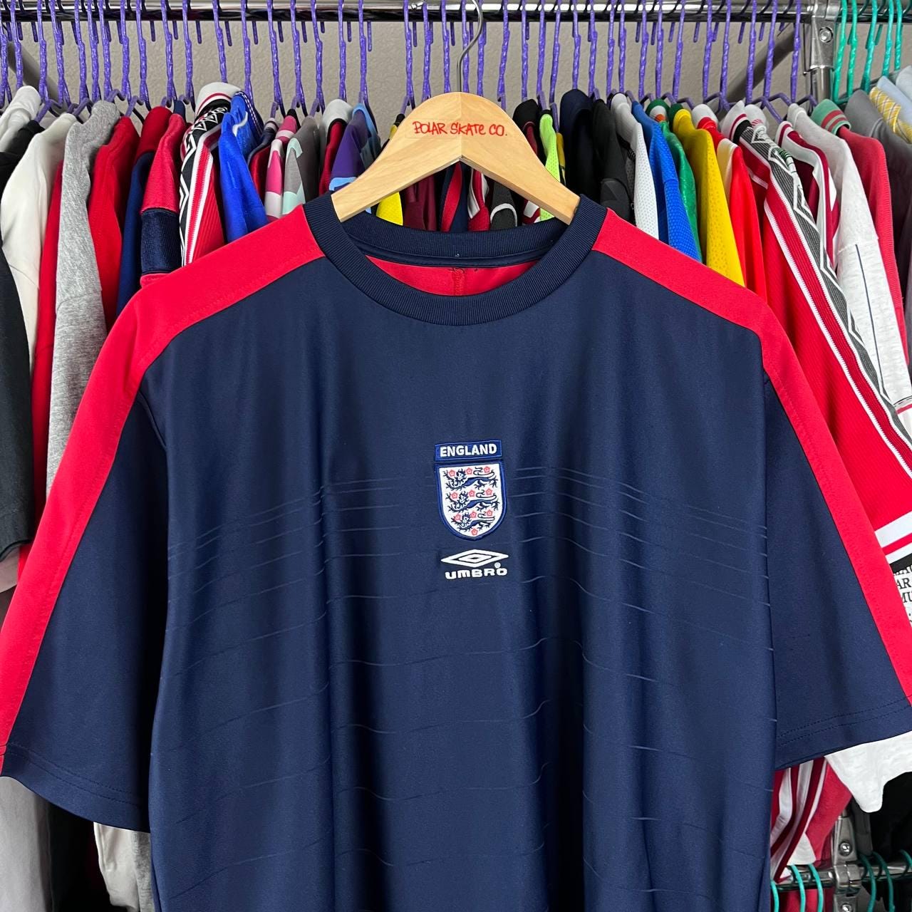 England Adult M National Team Football Shirt 1990 1992 Umbro