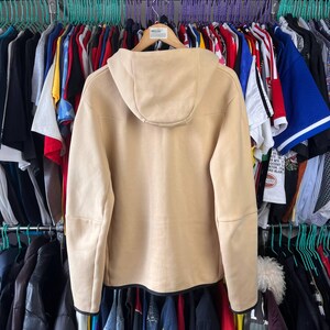 Sudadera con capucha y cremallera completa Nike Chelsea Tech Fleece color beige, talla M (fútbol americano/soccer) imagen 11