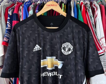 Vintage 90s Nike Manchester United Vodafone Football Jersey Tee