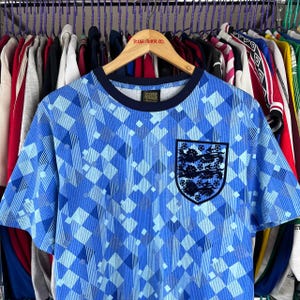 Vintage England National Team 1990/1992 Football Soccer Jersey Tshirt