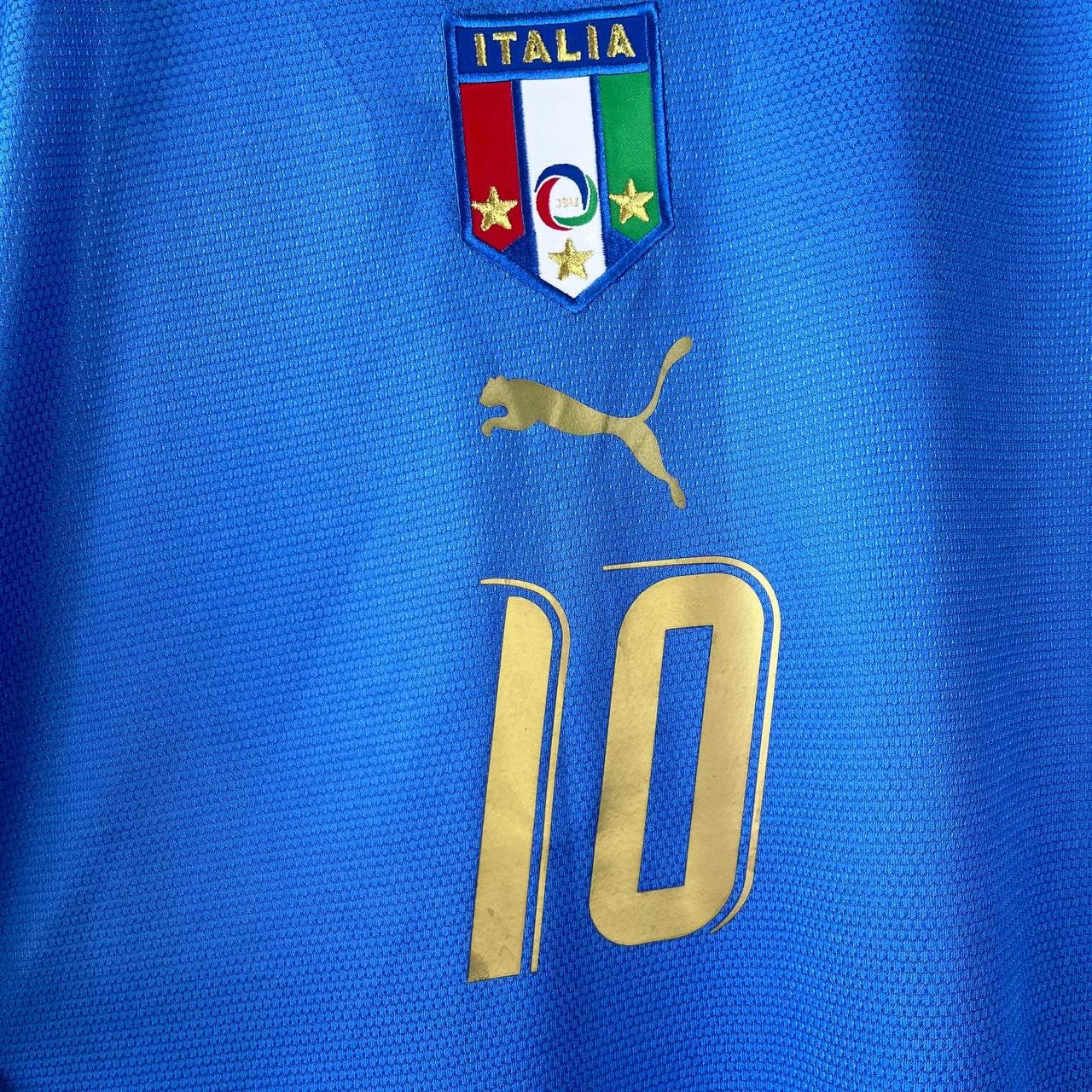 PUMA イタリア代表 TOTTI 10 シャツ PUMA - 2006年W杯 イタリア代表 ユニフォーム No10 トッティの