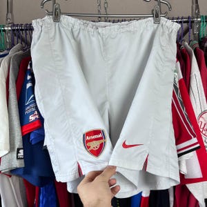 Vintage Nike Arsenal London Football Soccer Shorts Size L