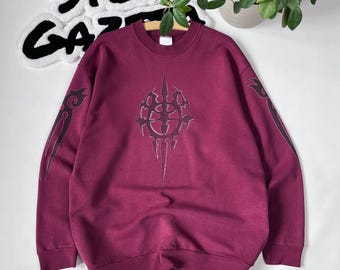 トップス 00s Sapphire Lounge tribal bone hoodie il_340x270.6199453181_lumz.jpg
